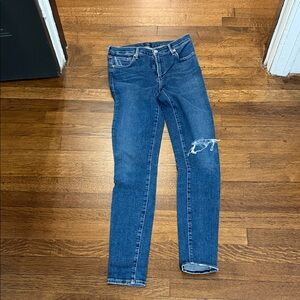 Citizens Of Humanity Dark Blue Skinny Jeans